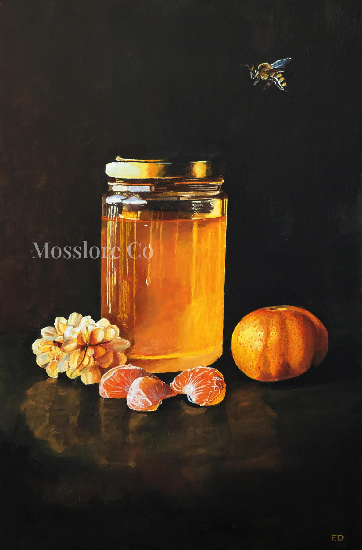 acrylic on hardboard 3'x4'